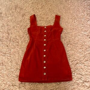 Urban Outfitters Corduroy Button Down Dress